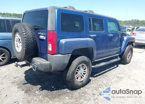 2006 Hummer H3 Suv из США, поврежденный, VIN 5GTDN136768259533